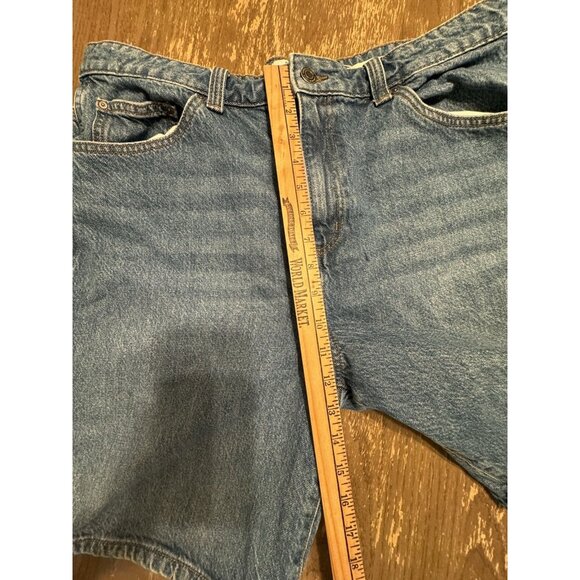 Cotton On Mens Super Baggy Jort Shorts Denim Jeans 90s Y2k Skater Punk Grunge - Picture 4 of 9